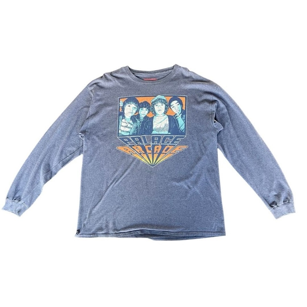 Stranger Things Graphic Long Sleeve Shirt - Blue